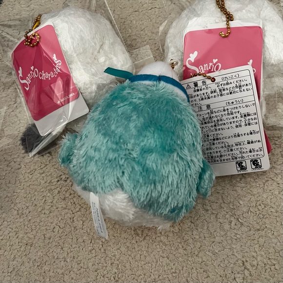 BNWT Japan 4” Sanrio plush hanger Tuxedo Sam - Picture 3 of 6